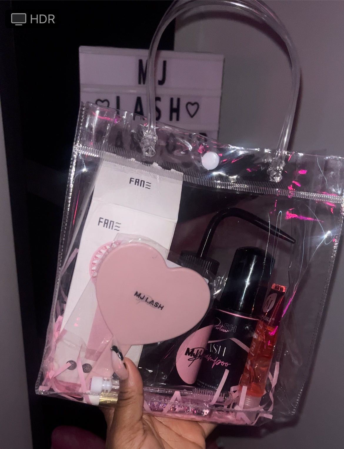 Lash shampoo kits